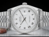 Rolex Datejust 36  Bianco Jubilé White Milk Roman - Rolex Guar  Watch  16220